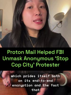 Privacy-focused email provider Proton Mail provided Swiss authorities with payment data that the FBI then used to determine who was allegedly behind an anonymous account affiliated with the Stop Cop City movement in Atlanta, according to a court record reviewed by 404 Media. The records provide insight into the sort of data that Proton Mail, which prides itself both on its end-to-end encryption and that it is only governed by Swiss privacy law, can and does provide to third parties. Edward Shone, head of communications for Proton AG, the company behind Proton Mail, told 404 Media in an email: “We want to first clarify that Proton did not provide any information to the FBI, the information was obtained from the Swiss justice department via MLAT. Proton only provides the limited information that we have when issued with a legally binding order from Swiss authorities, which can only happen after all Swiss legal checks are passed. This is an important distinction because Proton operates exclusively under Swiss law.” Functionally, though, the material was provided to the FBI. “Proton accepts payments via cryptocurrency, cash, and also credit card. If you use a credit card, we do have access to the payment identifier which can be used to identify the credit card holder from the card issuer. We check all legal orders received from Swiss authorities and we understood that a law enforcement officer was shot and explosive devices were involved, and we verified that Swiss legal requirements were met,” he added. The FBI search warrant affidavit does not mention a shooting. Police killed Manuel Paez Terán in January 2023 at a forest protest after they fired a gun at police from inside a tent injuring an officer, records reviewed by The Guardian showed. Before the shooting, police fired pepper balls into their tent, the records showed. @Evy Kwong  Read at 404media.co