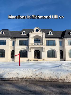 still in construction but I’m excited to see the final product! #richmondhill #torontorealestate #vaughanontario #fyp