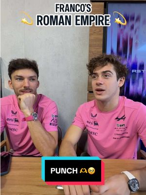 crying about Punch for the third time this week 🥲 #f1 #alpinef1 #francocolapinto 