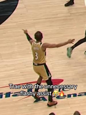 Trae tuff for this lowkey. 😭 @John #NBA #traeyoung #wizards #basketball #hawks 