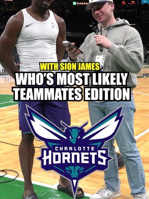 Sion with some ELITE answers🤯 #NBA #basketballtiktok #nbatrivia #basketball #hornets 