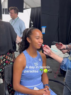 Just another day in the life of a tennis player at the BNP Paribas Open #TennisParadise