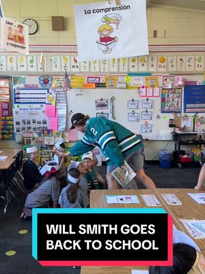 Back to school for Will Smith. 📚 #NHL #sharks #hockey 