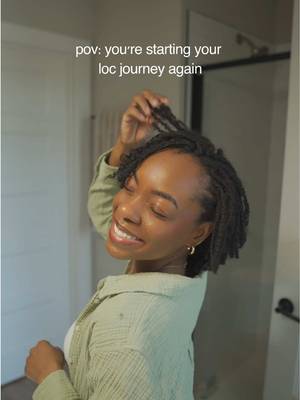 its been well over a year lol but i’ve returned 😌 #locjourney #locstylesforwomen #locsoftiktok 