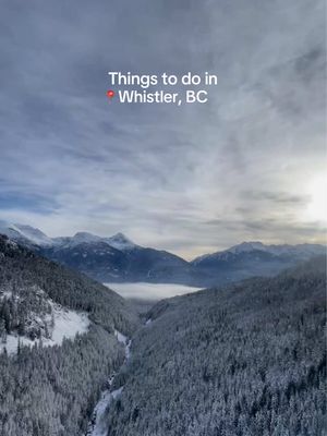 Looking for winter adventures in Whistler? 🏔️❄️ Try ziplining above frosted forests and alpine slopes for a bird’s-eye view of the mountains. Whether you go solo or with a friend, this year-round adventure is worth adding to your list. Credit: @The Adventure Group in @Tourism Whistler  #explorebc #whistler #ziplinging #winteradventure #britishcolumbia