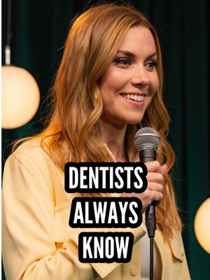 Happy #NationalDentistsDay to all the go-getters out there 👏🏻😂 #dentist #secrets #standupcomedy 