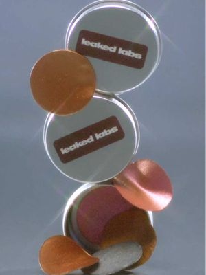 Now leaking: Amplify Flexi Powder. 〰️  The first flexible powder disc. A shape-shifting pigment that bends, activates with water, setting spray or other mediums, and reforms - adapting to your artistry and your skin.  One formula with infinite finishes - from sheer wash to high-impact pearlized depth. This is flexibility as a material innovation.  Made in Italy. Inspired by pasta-making. Engineered for transformation.  Leak 1.0 available now. Link in bio. #leakedlabs #thelipsticklesbians #makeup #BeautyTok 