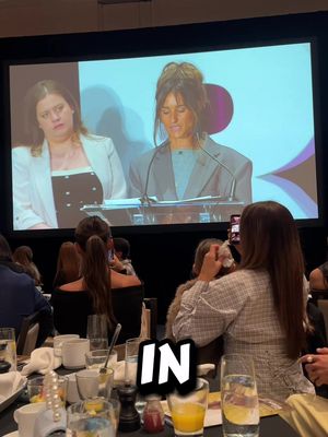 @Sophia Sansone my sister won a huge award and delivered an unbelievable speech