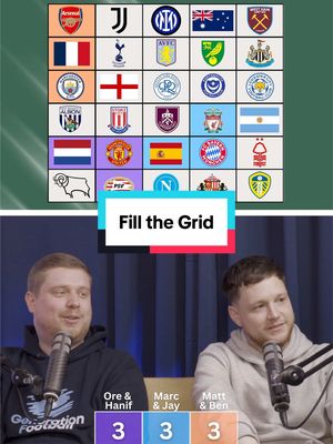 Which player connects 9 tiles? Get it before we do on Fill the Grid @YouKnowBall #eliteknowledge #footballquiz #liverpool #footballtiktok 