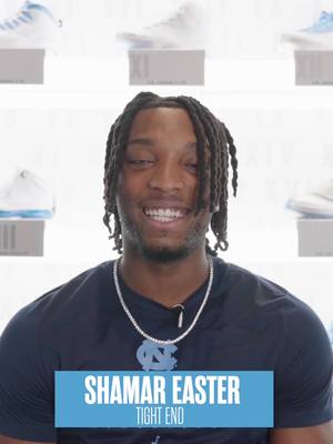 𝗨𝗻𝗱𝗲𝗿 𝗧𝗵𝗲 𝗛𝗲𝗹𝗺𝗲𝘁 with Shamar Easter! 🐏 #carolinafootball #carolina #goheels #uncfootball #tarheels #CollegeFootball #cfb 
