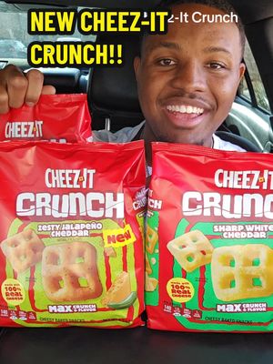 #ad The NEW @Cheez-It CRUNCH is a must try #wantitneeditcheezit #foodreview #snackreview 