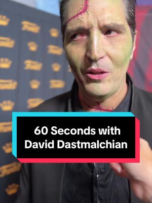 60 Seconds with Frankenstein, err, David Dastmalchian ⏱️  With so many iconic roles under David’s belt, it’s hard to pick a favorite. Perhaps Murderbot? Or The Suicide Squad? Also really looking forward to David’s performance in One Piece. What are YOUR favorite David Dastmalchian roles? Video info: Grabbed David to play our 60 Second game on the @Macabre Spirits carpet at Funko Hollywood, a launch event for Matthew Lillard’s new Ghost Face Vodka. #daviddastmalchian #murderbot #onepiece #dunemovie #antmanandthewasp 