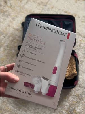 Suit? 👙Check. Sunglasses? 😎Check. Remington® Body and Bikini Grooming Kit? 🪒 Check, check, check! Where are you heading this Spring Break? Let us know in the comments! #SpringBreak #RemingtonShavers 