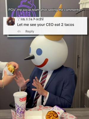 Jack is in a meeting so he asked us to edit this rq 👀🎬 ALSO, he wants you to know: Buy one, get one 50% off Mix ’n Match Jumbo Jack®, Ultimate Cheeseburger™ or Jr. Jumbo Jack® Cheeseburger on the app 