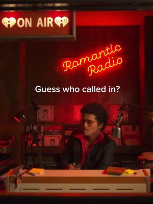 This special bonus call from @Cardi B during @Bruno Mars' Romantic Radio is for all the hopeless romantics 💞