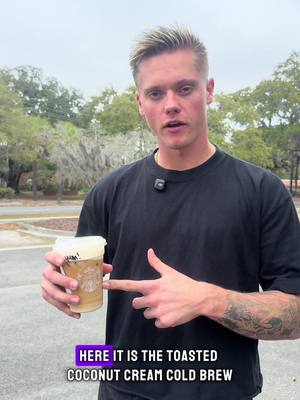 Game day mornings are pretty simple. Eat something. Hydrate. Get the body moving. And yes… @Starbucks has been part of that routine for a while now. The Toasted Coconut Cream Cold Brew just hits different. #StarbucksCreator #toastedcoconutcream #starbucks #tastetest #athlete 