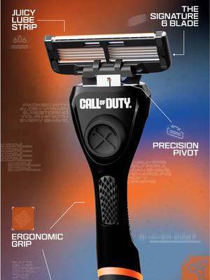 get a shave as good as your aim 😎 shop our limited edition Call of Duty Warzone Handle 🎮🪒 available now at @target and dollarshaveclub.com #cod #callofdutywarzone #shaving #gamer #fyp 