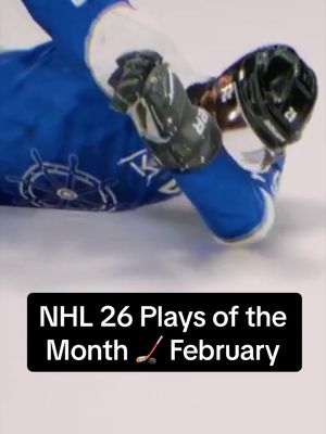 Plays of the Month is back! Here are the top 5 clips YOU submitted for the month of February in #NHL26 🏒 Submit your clips through the link in our bio for a chance to be featured 🔗 🎬 @CarPig 