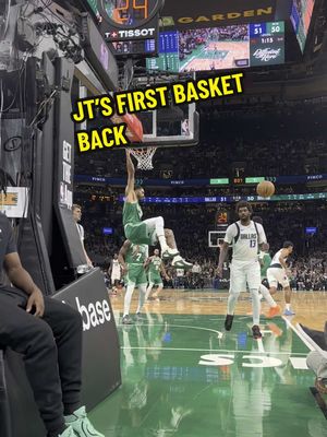 HE HAS RETURNED 😤 #jaysontatum #jt #NBA #celtics #bostonceltics 