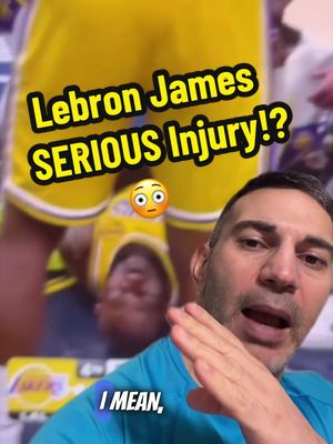 Lebron James injury looked serious. I hope he’s ok! NBA stud!  #NBA #lebronjames 