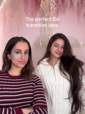 Finally met my girl @Mahnoormtl ❤️ #transition #idea #eid 