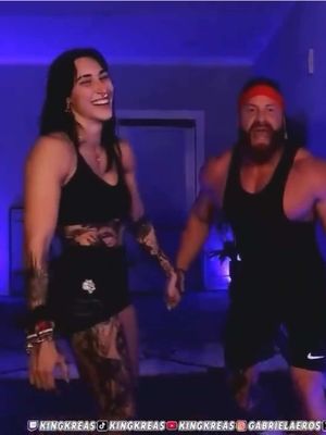 Buddy Matthews brings Rhea Ripley on his Twitch Stream! 😂 #RheaRipley #BuddyMatthews #WWE #AEW #ProWrestling