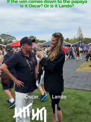 Cars are finally back on track and it's safe to say the question that a lot of people are thinking. After Lando's victory last year, If it comes down to the papaya - will it be Oscar Piastri? Or Lando Norris? @kayosports @ausgp #kayof1 #ad