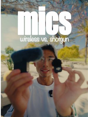 Day 18/30: Having good quality audio is essential as a creative, probably even more than a camera. Even if you shoot with the best camera out there but have 💩 audio, people won't be able to watch your content. Here's my two favorite mics for creating content: the shotgun mic and wireless mic. #mics #cameragear 