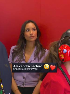 first time in the garage as a wifey ❤️ #f1 #ausgp #alexandrasaintmleux #charlesleclerc #ferrari 