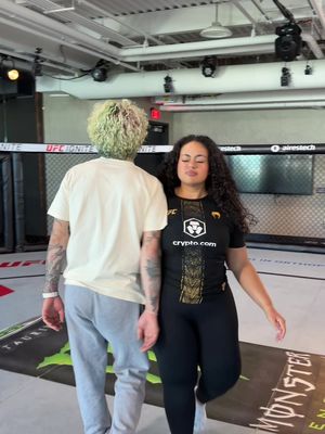 Gotta pick my fights wisely 😭 @Sugasean @Survivor @UFC #UFC 