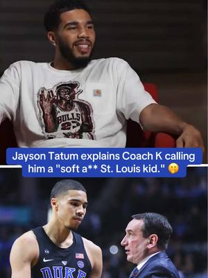 Coach K’s words seemed to wake Jayson Tatum up in the second half 😤😅 #jaysontatum #coachk #duke #collegebasketball #celtics  (via @Graham Bensinger)