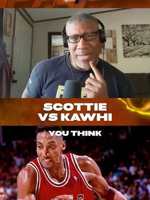 Is Kawhi Leonard BETTER than Scottie Pippen? 👀 #NBA #basketball #kawhileonard #scottiepippen #nbabasketball