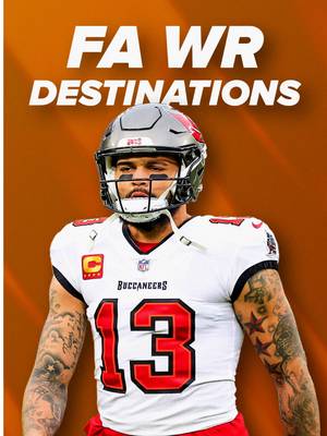 Where will these WR’s land in free agency? 🤔 #nfl #nflfootball #nflnews #sports 