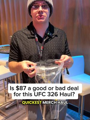 @IcyVert’s UFC 326 Merch Haul! 🔥 Is $87 for 2 T-Shirts a good or bad deal? 😳 #UFC #boxing #ufc326 #merchhaul #fyp 