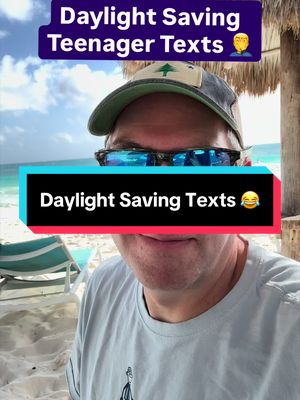 Good luck this weekend 😂. For lots more funny texts and crazy stories from me and other dads pre-order my new book “Dad Can You Not? #teenager  #text #funny #dad #daylightsavings 