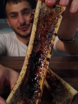 Bone Marrow Brûlée 🦴  #food #KitchenHacks #delicious #Recipe #cooking 