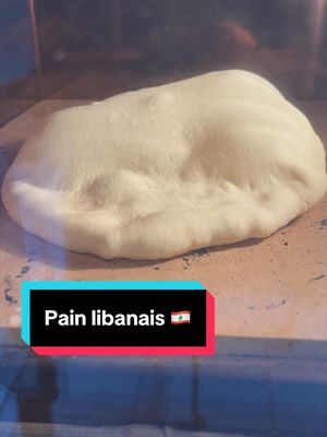 Pain Libanais 🇱🇧 Recettes pour 8 pains :  Ingrédients : • 500 g de farine T45  • 10 g de sel • 7 g de levure boulangère sèche (ou 20 g fraîche) • 300 ml d’eau tiède • 1 c. à soupe d’huile d’olive  Préparation :  Pétrir 8 à 10 minutes jusqu’à obtenir une pâte lisse, souple et élastique. Couvrir et laisser lever 1h30, jusqu’à ce que la pâte double de volume. Diviser en 8 boules (environ 90 g chacune). Laisser reposer 15 minutes. Façonnage : Étaler chaque boule en disque très fin (2 à 3 mm) et cuire dans un four très chaud idéalement sur une pierre réfractaire ou à la poêle sur feu fort.  Enjoy ❤️ #liban#FoodTok#recipes#bread#fyp 