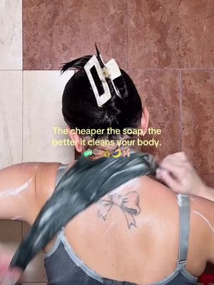 Btw yes I do this every day! 🩰🌙🧼🫧 #showertok #hygieneproducts #showerroutine #everythingshower #bodycare @Dial @Dove Beauty & Personal Care 