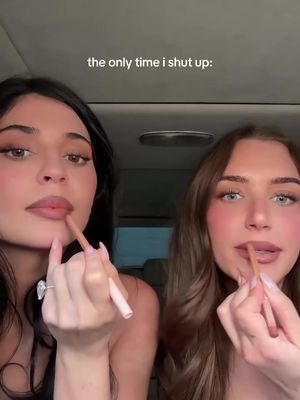 bestfriends who apply their lippies together 👄 happy international women’s day ❤️ xo, kylie