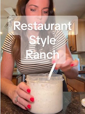 Make restaurant ranch with me #cookwithme #eatwithme #foodtiktok #Foodie #fypシ 