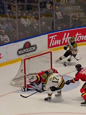 Arvin Jaswal flashes the blocker.  #OHL #gameday #highlights 