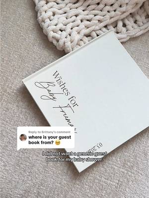 Replying to @Brittany 10/10 recommend making a guest book this way 🥹🤍 @Mixbook 