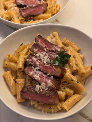 Best sauce I’ve ever made 🍋 #dinner #glutenfree #steak #steakpasta #steaknoodles 
