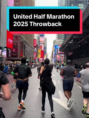 Good luck to everyone running!🥳🏃‍♀️ #nyc #unitedhalf #halfmarathontraining #halfmarathon #runtok 