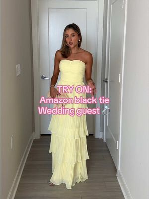 black tie wedding guest dresses from Amazon 💍 #amazonfinds #weddingguest #weddingguestdress  