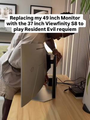 You can get the NEW Resident Evil Requiem for FREE when you purchase a new @Samsung US Gaming Monitor #residentevil #gaming #samsungmornitorpartner