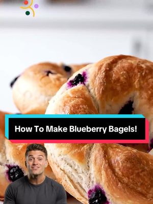 How To Make Blueberry Bagels! 