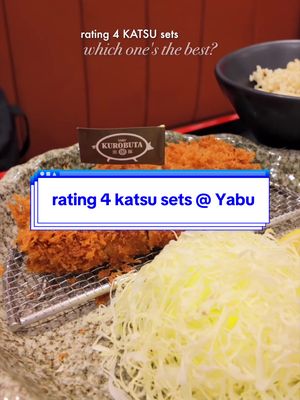I tried 4 meal sets @ yabu to see which of them are the best sa aking panlasa.  What I tried:  💕Tornado Katsu Set  💕Katsu Pair: Pork Hire + Salmon  💕Premium Kurobuta Katsu Set 💕Menchi Katsu  📍Yabu: House of Katsu Ayala Vertis North Ayala Malls, Quezon City, Metro Manila #foodreviewsph #foodieph #quezoncity #foodtokph 