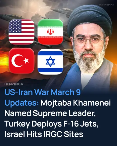 A major shift in leadership and military activity is unfolding across the Middle East, raising new geopolitical tensions that the world is watching closely. Iran’s Assembly of Experts has reportedly selected Mojtaba Khamenei as the country’s new Supreme Leader following the death of Ayatollah Ali Khamenei. Mojtaba, the son of the late leader, has long been viewed as a powerful figure behind the scenes within Iran’s political and security structure. His appointment could signal continuity in Iran’s leadership approach, but it also raises questions about how the region may respond during an already volatile moment. At the same time, military activity across the region is intensifying. Turkey has deployed F-16 fighter jets near its southeastern border as the situation develops, signaling a heightened state of readiness from NATO’s second-largest military. Meanwhile, Israel has launched strikes targeting sites linked to Iran’s Islamic Revolutionary Guard Corps (IRGC), according to regional reports. The strikes are believed to be part of Israel’s ongoing efforts to weaken Iranian military infrastructure and limit its regional influence. These developments come amid growing fears that tensions between the United States and Iran could escalate further, potentially drawing additional countries into the conflict. Markets, governments and global observers are closely watching how the situation unfolds in the coming days. #Iran #Israel #Turkey #IRGC #MiddleEastConflict