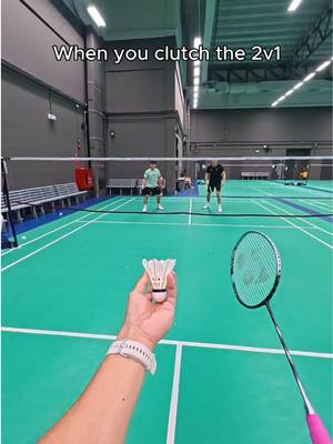 Flow state POV 🥰 #bwf #badminton #badmintonskills #badmintonplayer 